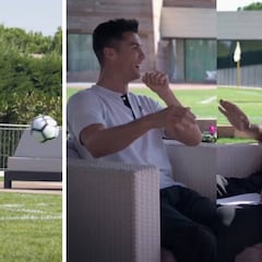 El zapatazo del hijo de Cristiano que dejó a Ferdinand con la boca abierta