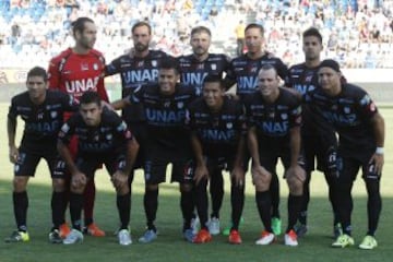 La primera formación de Iquique en 2016.