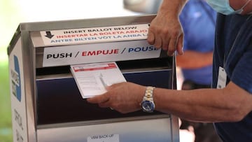 Los estadounidenses no solo votan en persona el día de las elecciones. Te explicamos la diferencia entre voto ausente y voto por correo.