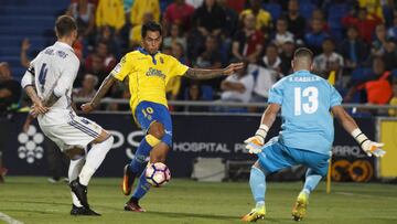 Araujo durante el partido contra el Real Madrid. 