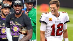 La estrella de los Lakers, LeBron James, y uno de los mejores de la NBA se rindi&oacute; en las redes sociales ante la actuaci&oacute;n de Brady en el Super Bowl.