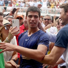 “Hemos trabajado mucho su físico, Alcaraz antes era como un espagueti”