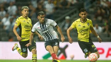 Germán Berterame no se inquieta por la falta de gol en Rayados