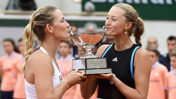 Mladenovic, novia de Thiem, gana el dobles y es número uno