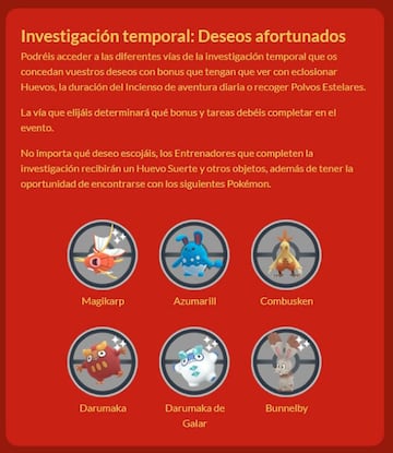 Durante el evento A&ntilde;o Nuevo Lunar 2023 de Pok&eacute;mon GO estar&aacute; activa la Investigaci&oacute;n Temporal Deseos Afortunados