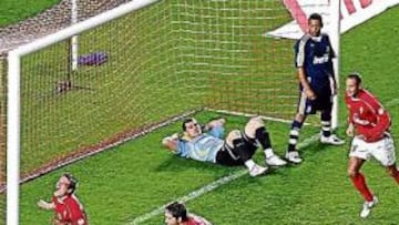 <b>IGUALÓ DE LUCAS</b> Un veterano como Enrique de Lucas (29 años) fue quien empató el partido. El ex jugador de Espanyol, PSG, Chelsea y Alavés marcó en plancha a la salida de un córner que el Madrid no supo defender y que dejó solo al centrocampista del Murcia.