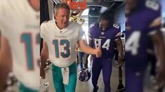Jerry Rice y Dan Marino vuelven a vestir uniformes de la NFL
