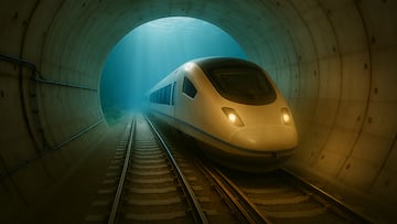 El tren imposible ya es real: China excava un megatúnel submarino de 123 km para cruzar el mar en 40 minutos