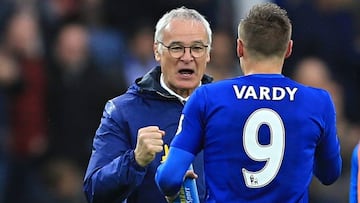 Vardy le dedica una emotiva carta a Ranieri en Instagram