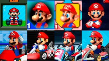 Evoluci¨®n de Mario Kart.
