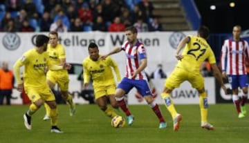 El centrocampista del Atlético de Madrid Gabi Fernández.
