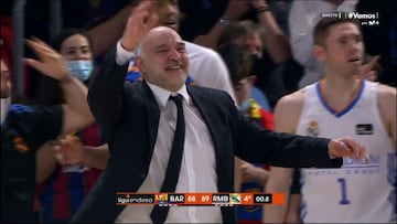 La falta a 0,8" del final que ha impedido ganar al Madrid y dejó a Laso totalmente desquiciado