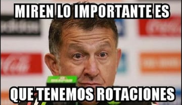 Los memes del empate entre México y USA en el azteca