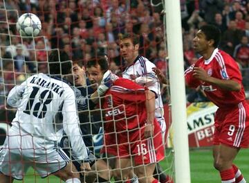 Elber marcó el gol del 0-1 en la vuelta en Múnich (2001).