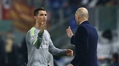 Cristiano: "Zidane made us work harder and better"