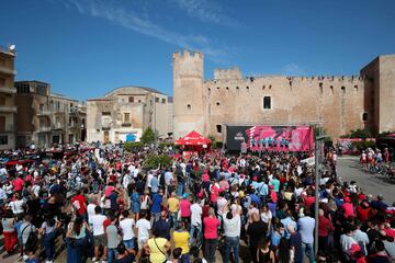 La segunda etapa del Giro de Italia 2020 ha tenido recorrido de 149 kilómetros entre Alcamo y Agrigento.