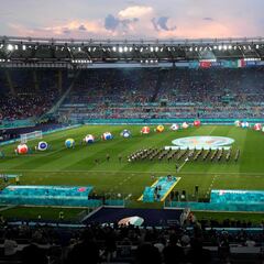 Euro 2021 opening ceremony: in pictures