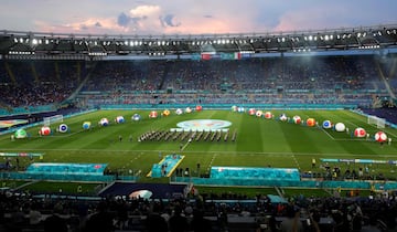 Euro 2021 opening ceremony: in pictures