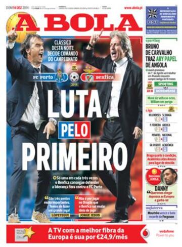 Portadas de la prensa deportiva