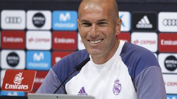 Zidane lo deja claro: "Nunca entrenaría al Barcelona"
