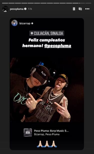 Así ha celebrado Peso Pluma su cumpleaños 24
