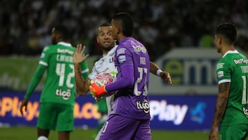 Once Caldas venció 1-0 a Atlético Nacional en el Palogrande por la fecha 17 de la Liga BetPlay.