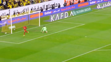 Una muestra de velocidad e inteligencia, la cual le costó anticipar su rival.