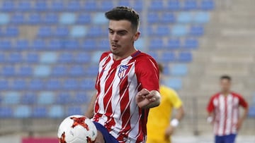 Joaqu&iacute;n Mu&ntilde;oz con el Atl&eacute;tico. 
 
 