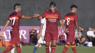 Gonzalo Villar brilla en la victoria de la Roma en pretemporada.
