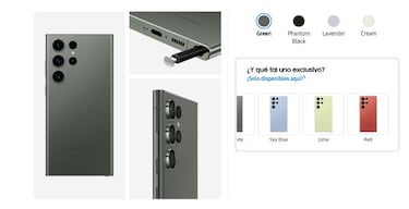 Todos los colores del nuevo smartphone: Samsung Galaxy S23