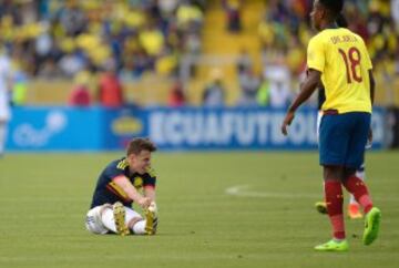 Colombia le gana a Ecuador y hace una jornada perfecta