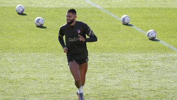 Carrasco se ejercita con el grupo y apunta a Granada