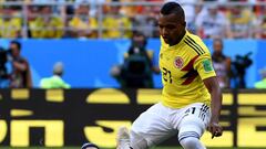 Jose Heriberto Izquierdo en el Mundial de Rusia 2018 con la Selecci&oacute;n Colombia