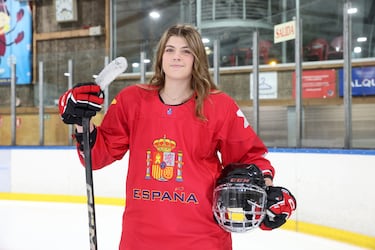 Claudia Castellanos, pionera sobre hielo