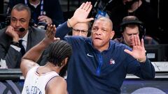 The Philadelphia 76ers swept the Brooklyn Nets 4-0 in the first round of the NBA Playoffs and Sixers coach Doc Rivers mistakenly thought it was his first.