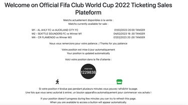 Fans frustrated with portal as high-profile Club World Cup games sell out