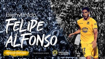 Felipe Alonso firma por el Hércules para las dos próximas temporadas.