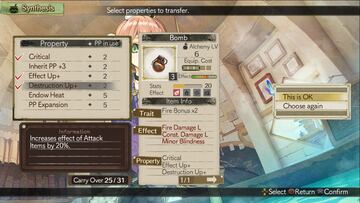 Captura de pantalla - Atelier Escha &amp; Logy: Alchemist of Dusk Sky (PS3)
