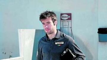 <b>DECISIVO. </b>Jorge Azkoitia hizo los dos goles ante el Rayo Vallecano.