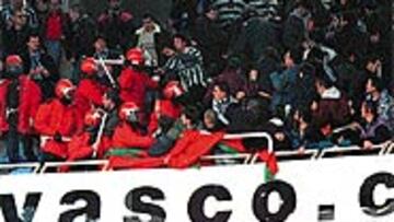 <B>MÁXIMO RIESGO</B>. Las fuerzas de seguridad harán un despliegue especial para cubrir el partido.