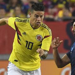 James y Quintero, las figuras del triunfo colombiano ante EE.UU.