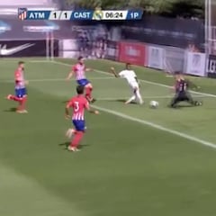 Vinicius marca su primer gol: ¡ojo a la espectacular definición con el interior!