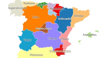 La inteligencia artificial describe a los habitantes de cada comunidad española