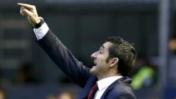 El entrenador del Athletic de Bilbao, Ernesto Valverde.