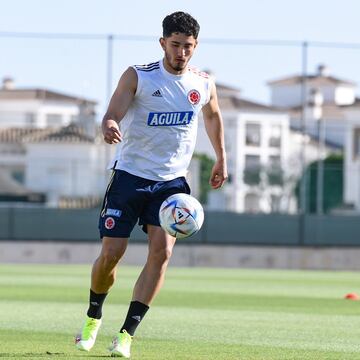 Último entrenamiento de la Selección Colombia antes del amistoso contra Arabia Saudita. Héctor Cárdenas será el DT encargado de la Tricolor.