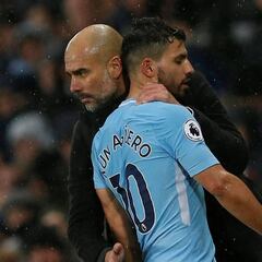El Manchester City siempre gana en la Premier sin Agüero