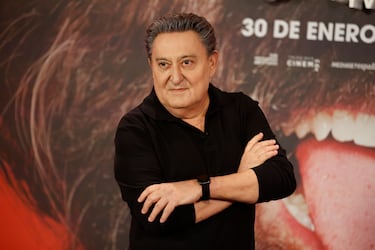 El actor Mariano Peña posa en el photocall.