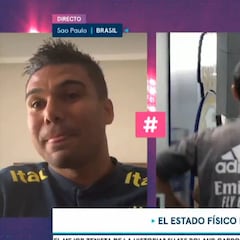 Casemiro da esperanzas al madridismo con Hazard: ahora más necesarias que nunca