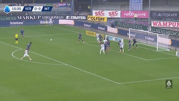 El mediocampista polaco sorprendió con una media volea impecable tras un tiro de esquina, enviando el balón al ángulo y sellando la victoria 2-1 frente al Hellas Verona.