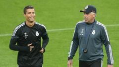 Ancelotti advises Zidane: "Cristiano needs freedom"